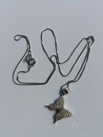 Collana Farfalla argento 925