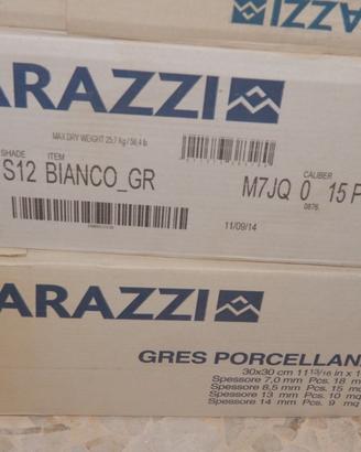 Piastrelle bianche da esterno Marazzi gres