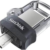 SanDisk Ultra Dual M3.0 USB Flash Drive 64GB, fino