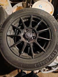 set cerchi + gomme estiva