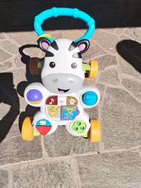 primo passi Fisher price zebra