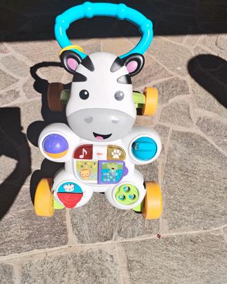 primo passi Fisher price zebra