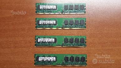 Samsung Ram 4 x 512 MB memoria per PC fisso