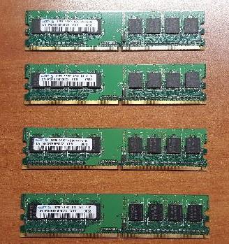 Samsung Ram 4 x 512 MB memoria per PC fisso