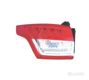 FANALE SINISTRO FORD KUGA II 13-17 LED BIANCO ROSS