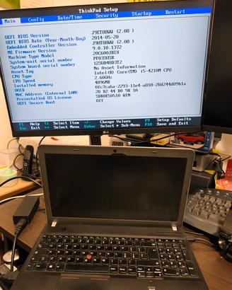 Parti di ricambio notebook Lenovo Thinkpad E540