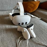 Meta quest 3 visore vr + lenti correttive miopia