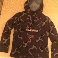 Napapijri taglia S mimetico grigio