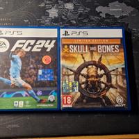 Giochi Ps5 : FC24 , SKULL AND BONES
