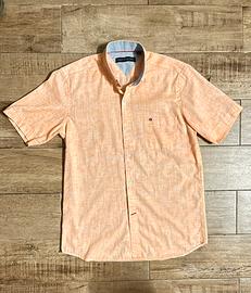 Camicia Tommy Hilfiger  arancio chiaro o pesca.