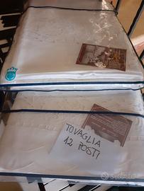 Tovaglia e copriletto puro lino
