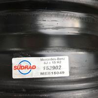 2 Cerchi diametro 15 per Mercedes classe A