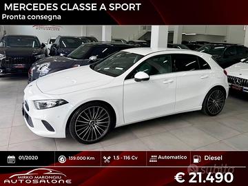 Mercedes classe A Automatic Sport FINANZIABILE