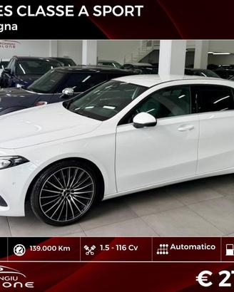 Mercedes classe A Automatic Sport FINANZIABILE