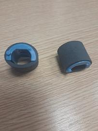 rullo prelievo carta hp 2 pezzi