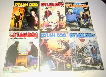 lotto  6  DYLAN  DOG   Granderistampa