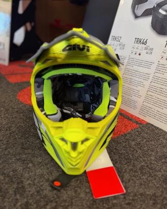 Casco Cross Givi 601 Fresh Nero Giallo