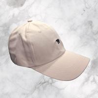 🧢 Cappellino beige minimal–Ricamo Orso–