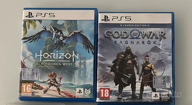 God of war ragnarok e horizon forbidden west