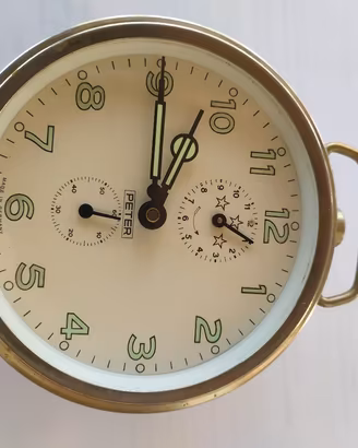 orologio da tavolo antico marca Peter ( Germania)