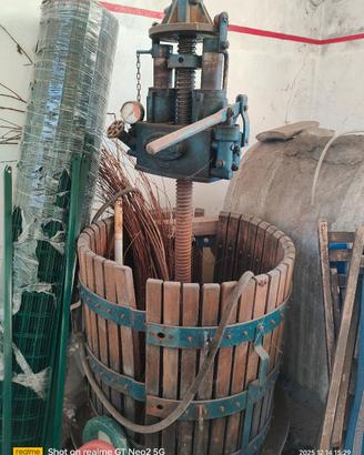 Torchio da restauro, arredamento e botti legno 