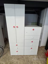Armadio con cassetti