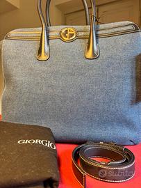 Borsa Denim Giorgio Armani