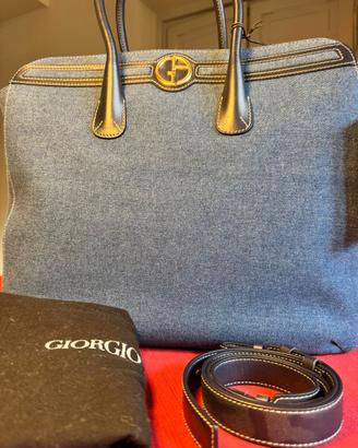 Borsa Denim Giorgio Armani