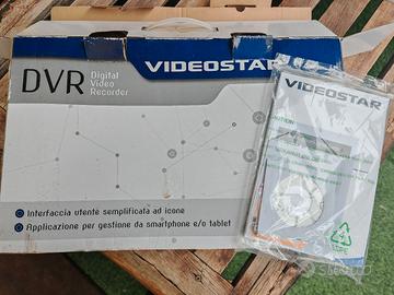 DVR Videostar 4 Canali Videosorveglianza HDMI LAN 