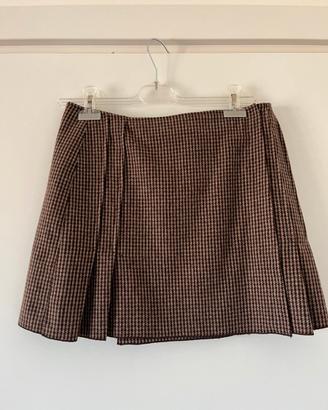 Mini gonna marrone Tg. 42