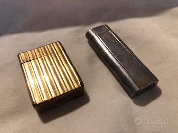 Accendini oro argento Cartier e Doupont