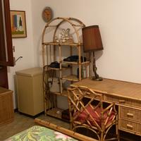 Camera da letto in rattan