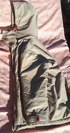 Giubbotto per bambino marrone, con cappuccio