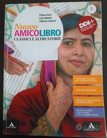 Italiano prima media Nuovo Amico Libro