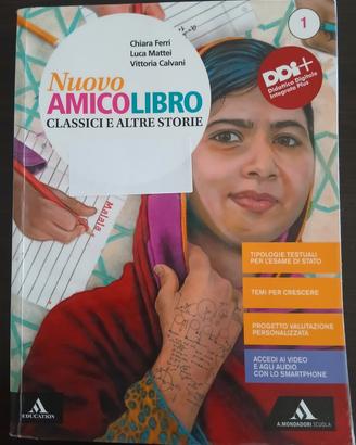 Italiano prima media Nuovo Amico Libro
