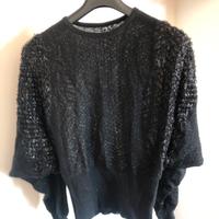 Maglione nero elegante da donna