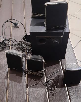 Subwoofer + 5 casse PHILIPS