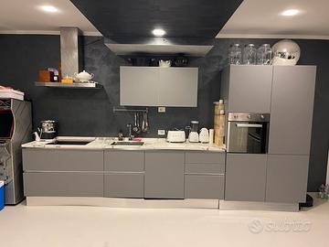 Cucina forma2000 con piano in Gres