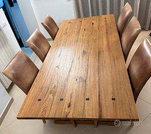 Tavolo legno massello Devina Nais