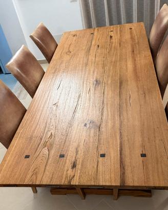 Tavolo legno massello Devina Nais