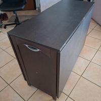 Tavolo a consolle Calligaris con 4 sedie