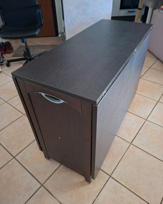 Tavolo a consolle Calligaris con 4 sedie