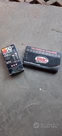 Filtro sportivo BMC e kit puliz. e rigeneraz. K&N 