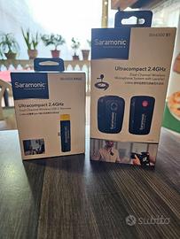 Microfono Wireless Saramonic Blink500 B1 +RXUC