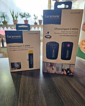Microfono Wireless Saramonic Blink500 B1 +RXUC