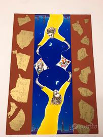 Paolo Scheggi - Litografia serigrafia, Palio Siena