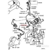 Tubi differenziale post. Lancer Evolution 3520A049