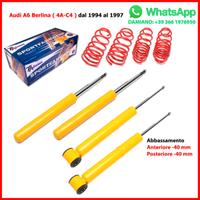 ASSETTO SPORTIVO Audi A6 Berlina 4A 4B 4F 4G