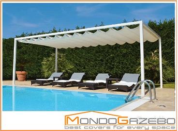 Pergola Gazebo 3x4 pompeiana tettoia 4x4