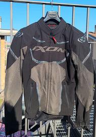 Giacca Moto Estiva Ixon STRIKER AIR Nero Antracite